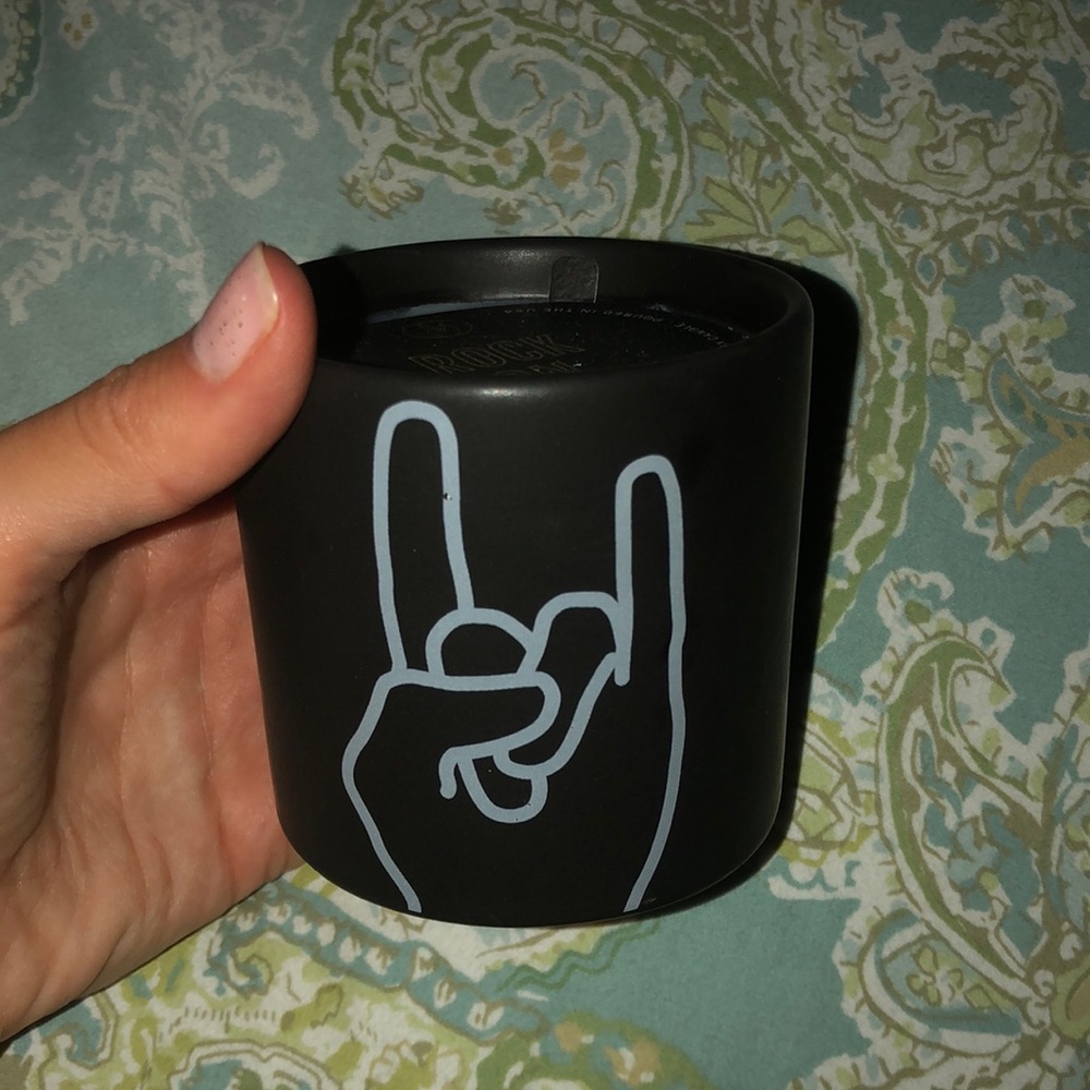 Paddywax rock on candle